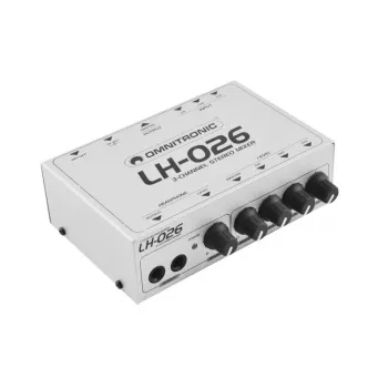 Audiomikseri Omnitronic 10355026 3 kanavaa 20 - 20000 Hz valkoinen