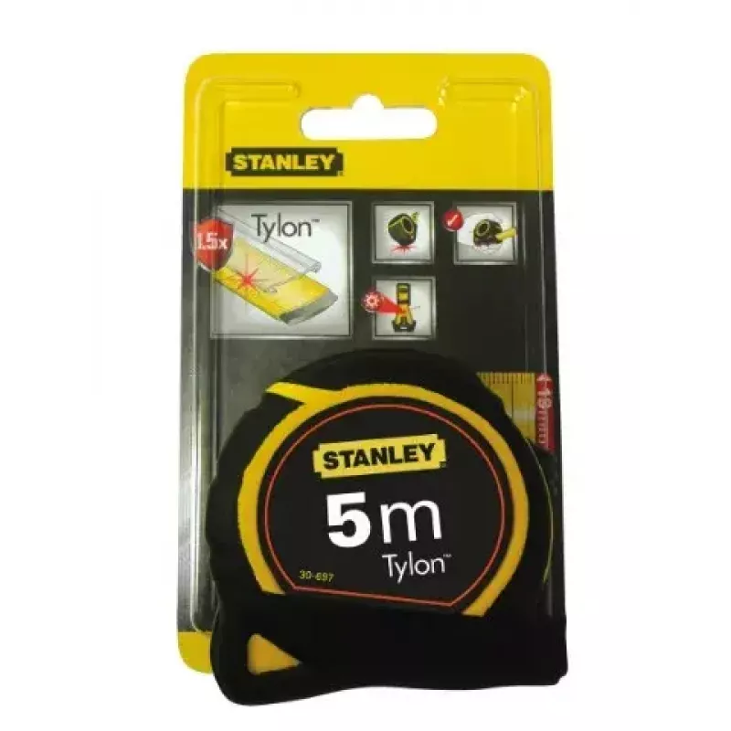 Mittanauha Stanley 0-30-697 5 m musta keltainen