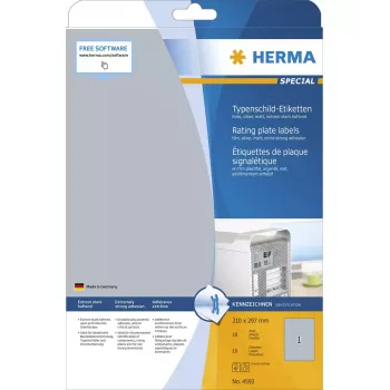 Itseliimautuva tarra suorakaide HERMA 4593