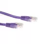 ACT violetti 7 m U/UTP CAT6A verkkokaapeli RJ45-liittimillä