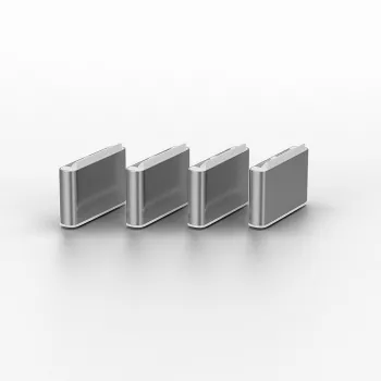 Lindy USB Type-C porttitulppa (ilman avainta) – 10 kpl:n pakkaus, valkoinen