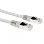 ACT harmaa 7 metrin LSZH F/UTP CAT5E verkkokaapeli RJ45-liittimillä