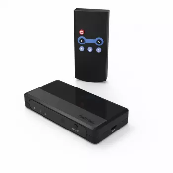 Hama 00121760 videoswitch HDMI musta 1080p DTS-HD Dolby Digital