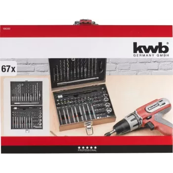 Poranteräsarja KWB 106300 67 kpl