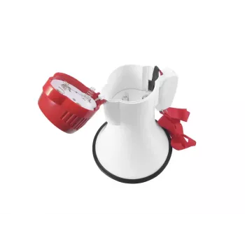 Megafoni Omnitronic 80710920 sisä-/ulkokäyttö 10 W punainen valkoinen