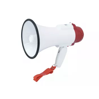 Megafoni Omnitronic 80710920 sisä-/ulkokäyttö 10 W punainen valkoinen