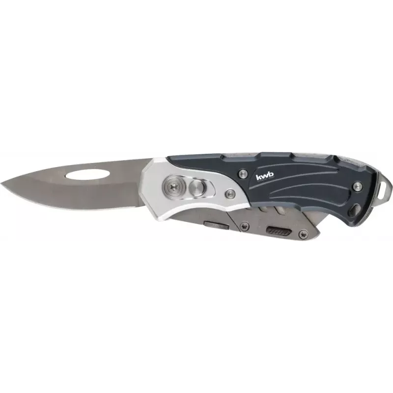 KWB 016910 monitoimiveitsi, lukittuva terä, musta, Drop-Point