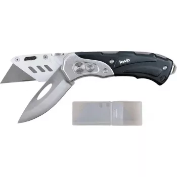 KWB 016910 monitoimiveitsi, lukittuva terä, musta, Drop-Point