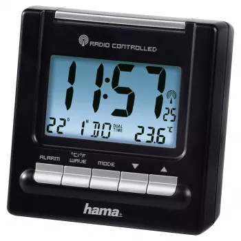 Hama RC200 -digitaalinen herätyskello musta