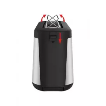 Tefal TL4308 -leivänpaahdin 2 viipaletta 1 000 W musta ruostumaton teräs
