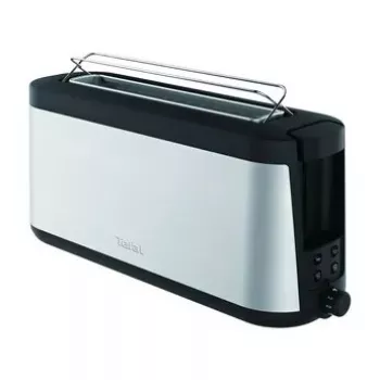 Tefal TL4308 -leivänpaahdin 2 viipaletta 1 000 W musta ruostumaton teräs