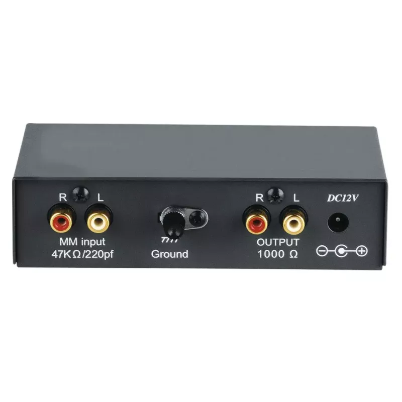 Hama stereo phono -esivahvistin PA 005 musta, hopea