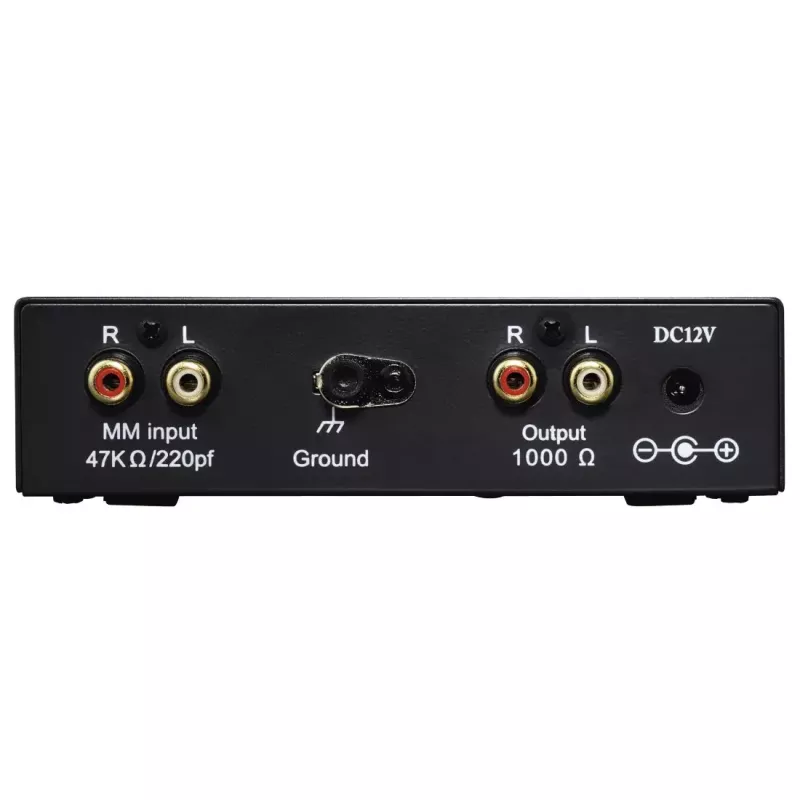 Hama stereo phono -esivahvistin PA 005 musta, hopea