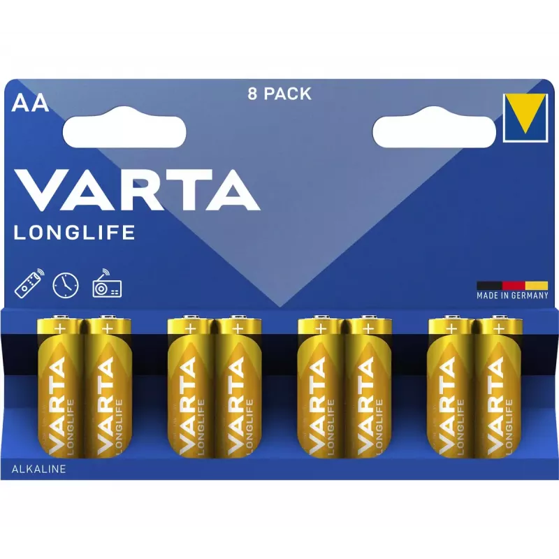 Kertakäyttöparisto Varta Longlife AA