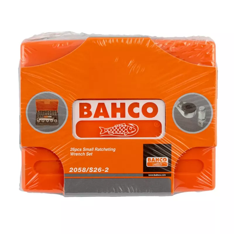 Hylsyavainsarja Bahco 2058/S26-2 paino 270 g