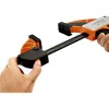Räikkäpuristin Bahco QCB-300 30 cm musta oranssi