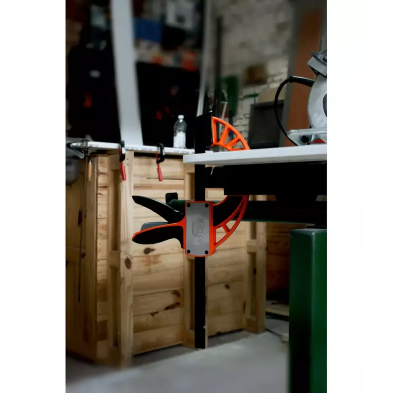 Räikkäpuristin Bahco QCB-300 30 cm musta oranssi