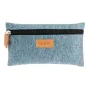 Pehmeä kynäkotelo Herlitz GREENline polyesteri harmaa 210x15x123 mm