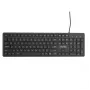 eSTUFF GLB211202 näppäimistö toimisto USB QWERTY US International musta