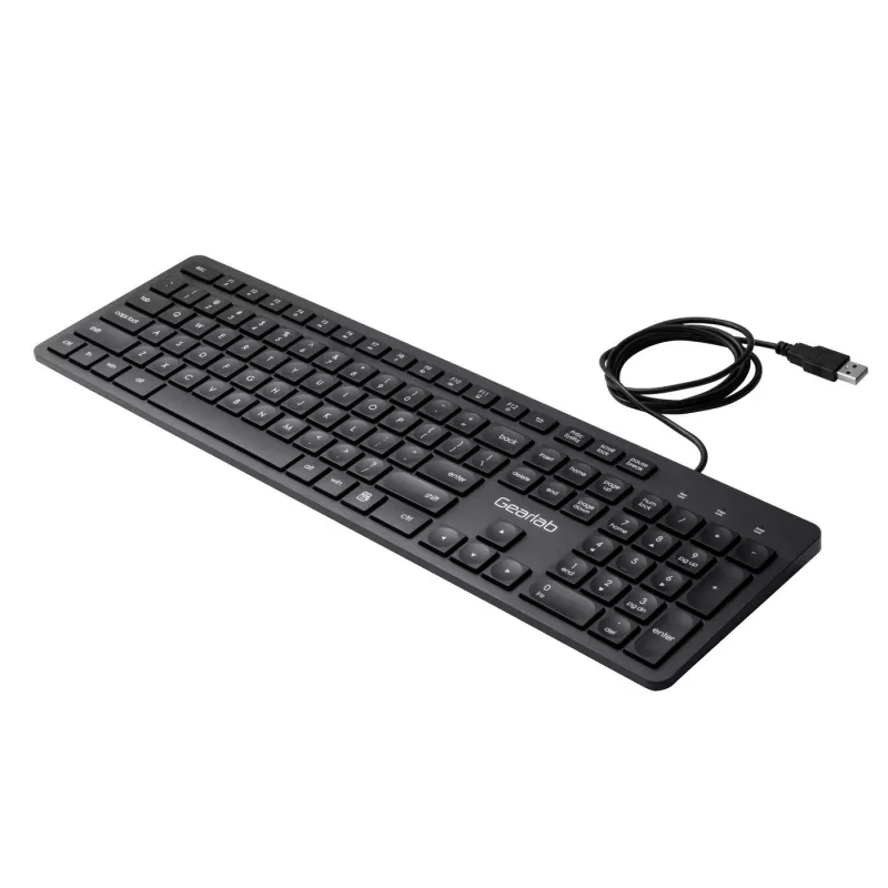 eSTUFF GLB211202 näppäimistö toimisto USB QWERTY US International musta