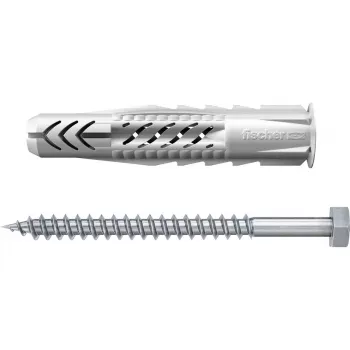 Ruuvien ja tulppien sarja Fischer 83628 sopii tiilelle, betonille