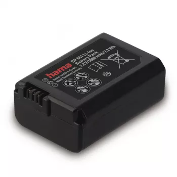 Akku Hama DP 551 litiumioni 1000 mAh kameraan