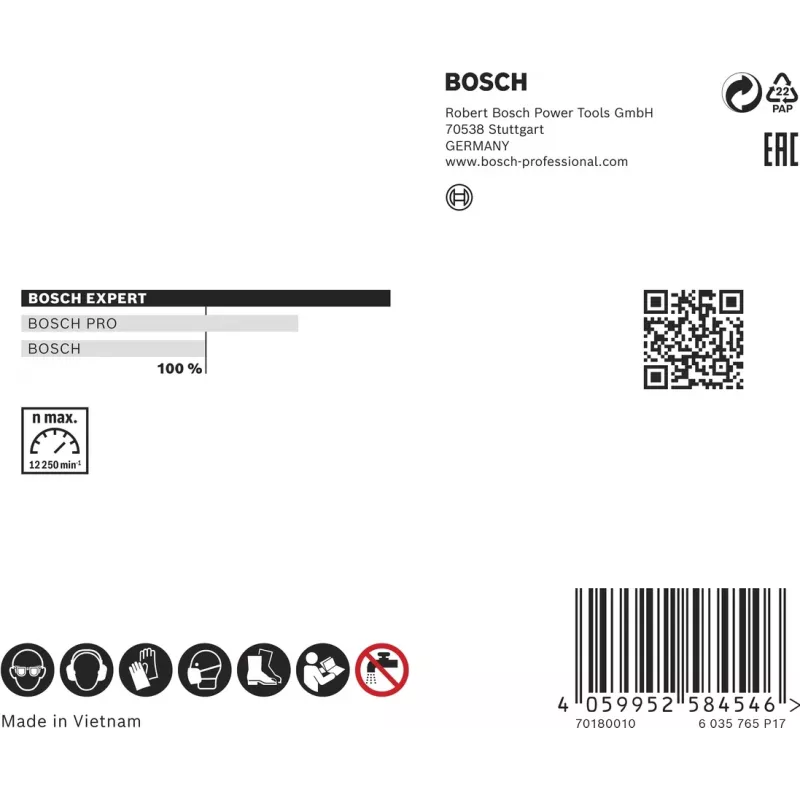 Bosch 2 608 901 391 -katkaisulaikka pyörivään työkaluun, hiomalaikka
