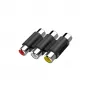 Hama 00205174 kaapeliadapteri 3 x RCA