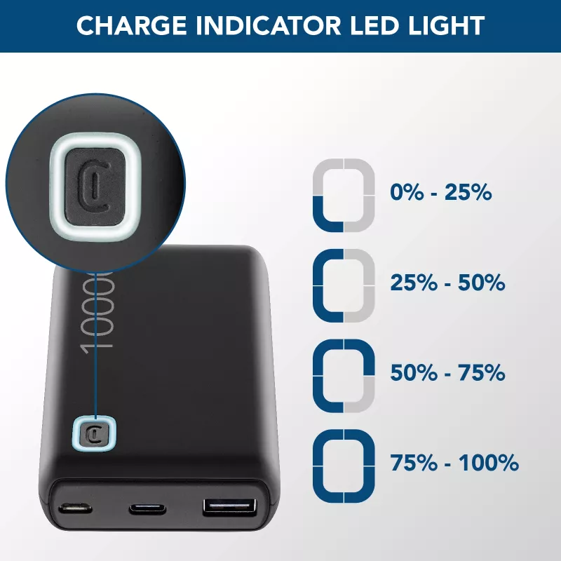 Cellularline Powerbank ESSENCE 10000 10000mAh kannettava laturi