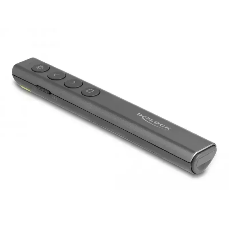 DeLOCK USB-laser-esityskaukosäädin langaton USB RF-kaukosäädin punainen laserosoitin