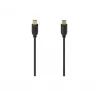 Hama 00074266 USB-kaapeli USB 2.0 0,75 m USB-C musta