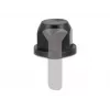 DeLOCK M12 kierteensuojus musta 2 kpl nailon