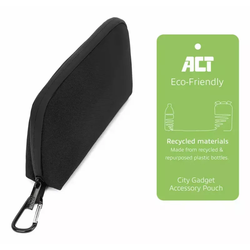 ACT City Accessory matkajärjestäjä, valmistettu kierrätetyistä muovipulloista
