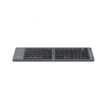 Hama Travel 450 QWERTZ saksa Bluetooth musta, tummanharmaa