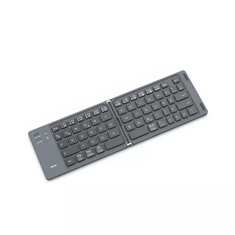 Hama Travel 450 QWERTZ saksa Bluetooth musta, tummanharmaa