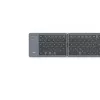Hama Travel 450 QWERTZ saksa Bluetooth musta, tummanharmaa