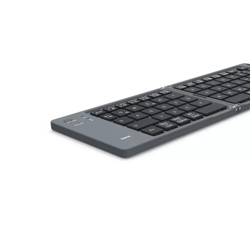 Hama Travel 450 QWERTZ saksa Bluetooth musta, tummanharmaa