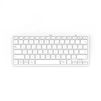 Hama Travel 400 QWERTZ saksa Bluetooth harmaa, valkoinen