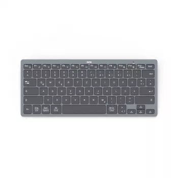 Hama Travel 400 QWERTZ saksa Bluetooth musta, tummanharmaa