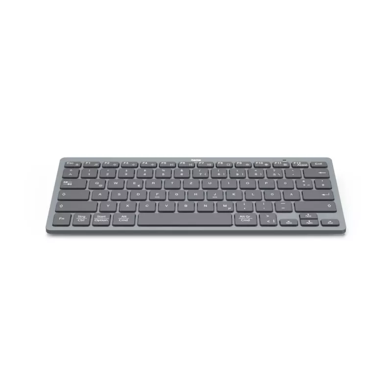 Hama Travel 400 QWERTZ saksa Bluetooth musta, tummanharmaa