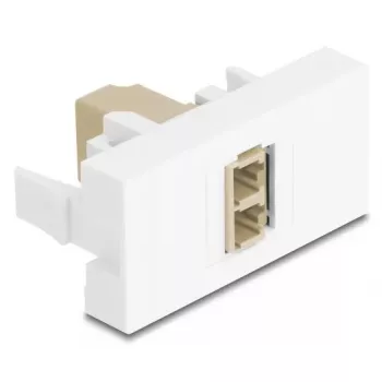Kuituadapteri DeLOCK 90840 LC monimuotokuitu 1 kpl beige valkoinen