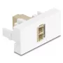 Kuituadapteri DeLOCK 90840 LC monimuotokuitu 1 kpl beige valkoinen