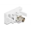 DeLOCK Keystone-moduuli 90855 BNC BNC valkoinen 22,5 mm 45 mm 33 mm
