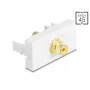 DeLOCK Keystone-moduuli 90859 RCA-liitäntä valkoinen keltainen