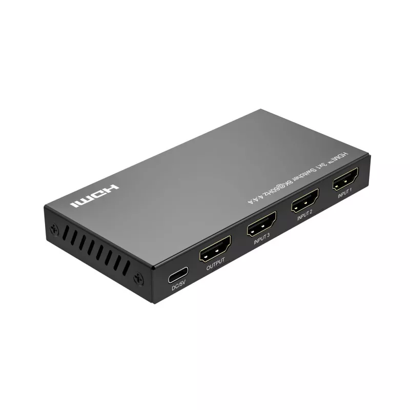 HDMI-kytkin MicroConnect MC-HDMISWITCH0301-8K 8K 60Hz 4:4:4