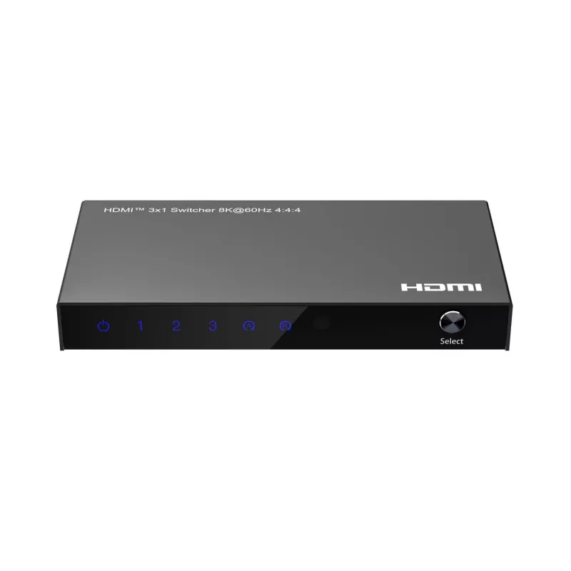 HDMI-kytkin MicroConnect MC-HDMISWITCH0301-8K 8K 60Hz 4:4:4