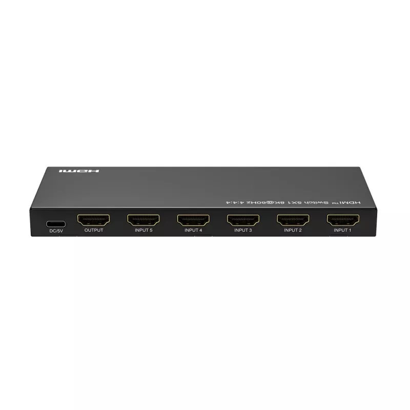 HDMI-kytkin MicroConnect MC-HDMISWITCH0501-8K 8K-resoluutio