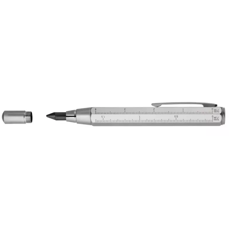 Lyijytäytekynä TROIKA ZIMMERMANN 5,6 mm HB hopea messinki