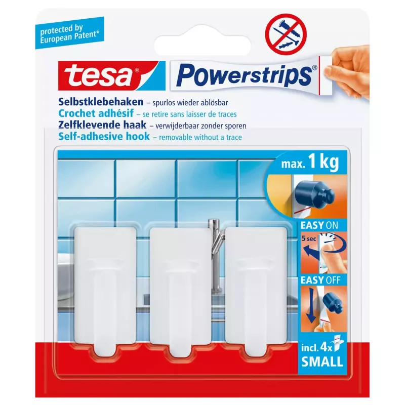 Pyynepyyhekoukku TESA Powerstrips 57533-00016-00