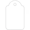 Tarrat APLI 00390 500 kpl valkoinen suorakaide 2,2x3,5 cm